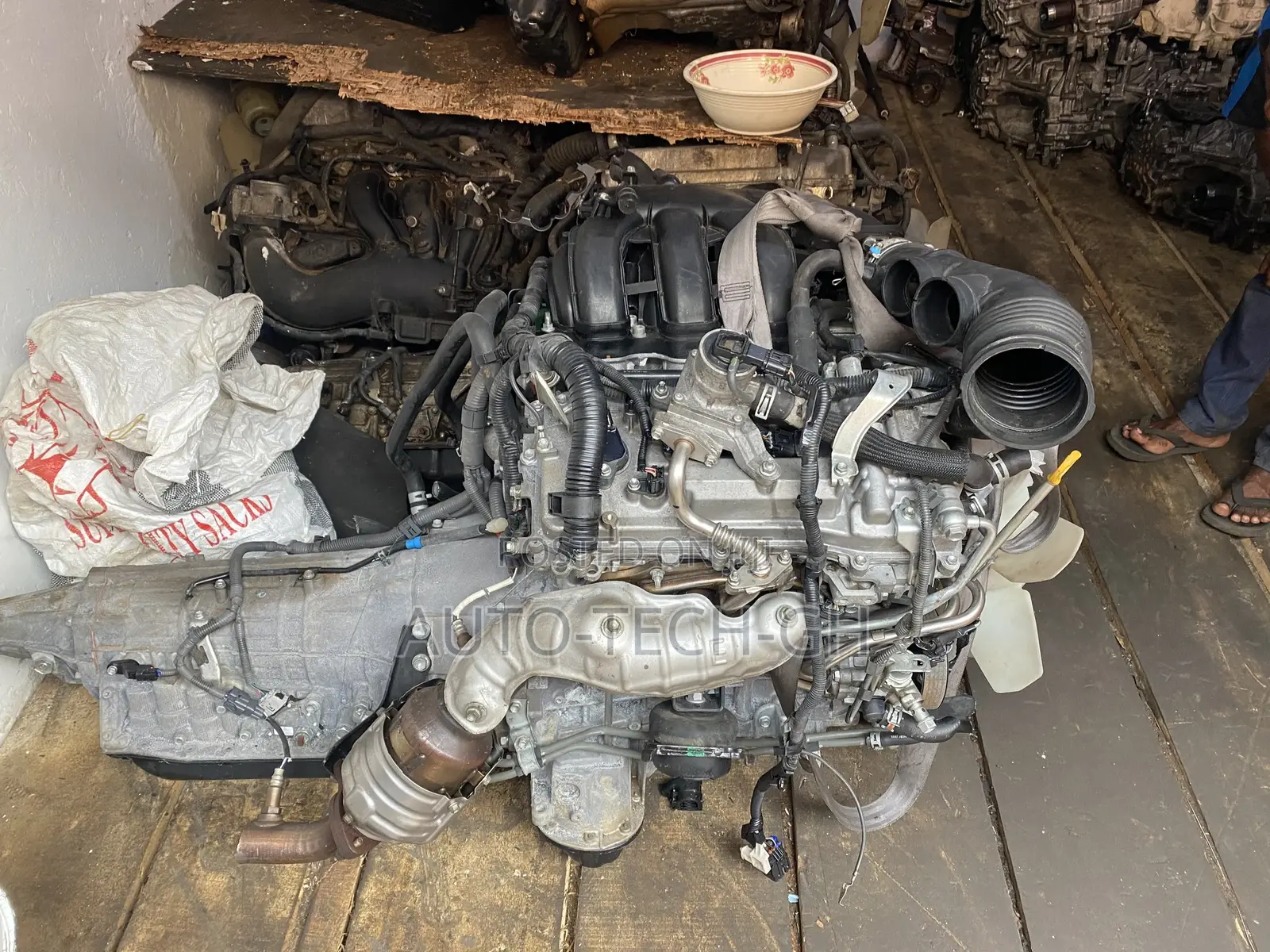 2018 Toyota 4runner Complete Engine.