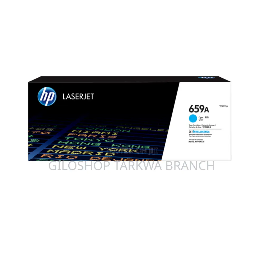 Hp 659a Cyan Original Laserjet Toner Cartridge, W2011a