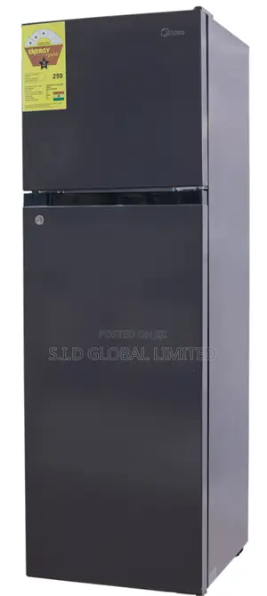 Upgrade To Midea 173ltr Double Door Top Freezer Mdrt237fgg28
