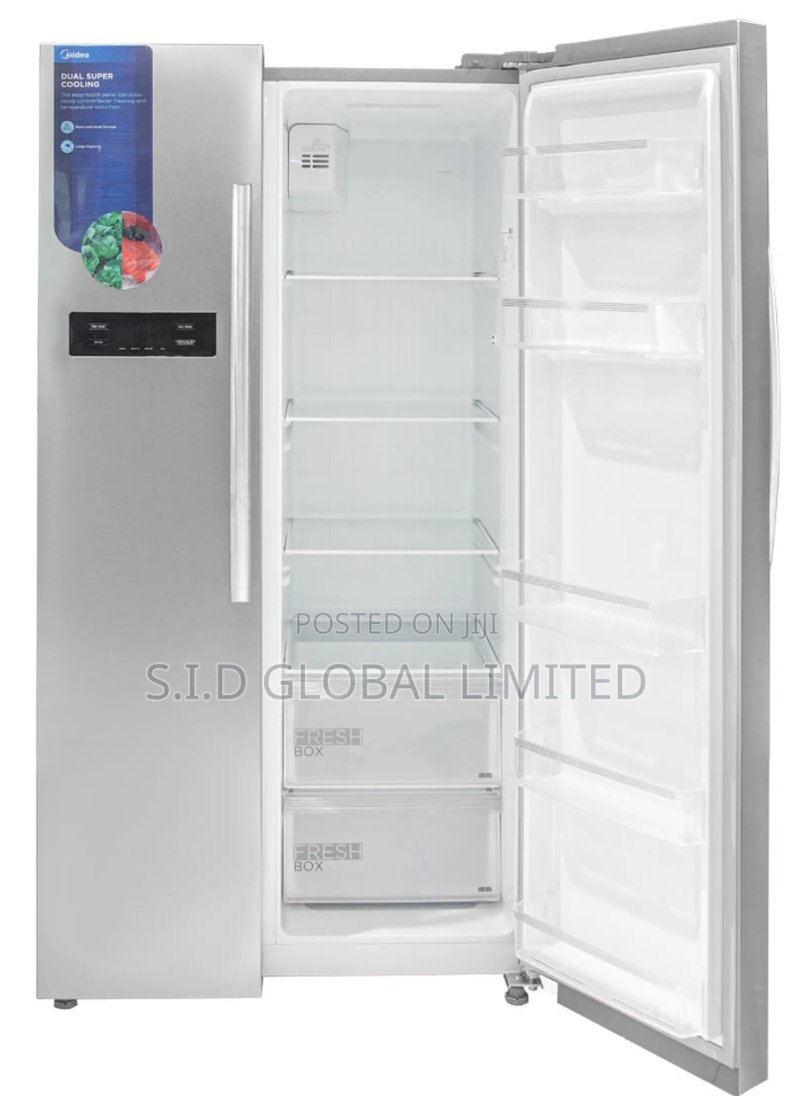 Preserve. Chill. Enjoy MIDEA-548-LTR-SIDE-BY-SIDE