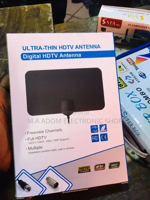Powerful Indoor Antenna With Built-in Booster