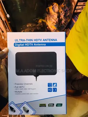 Unlock Free TV: Indoor Antenna With Powerful Booster