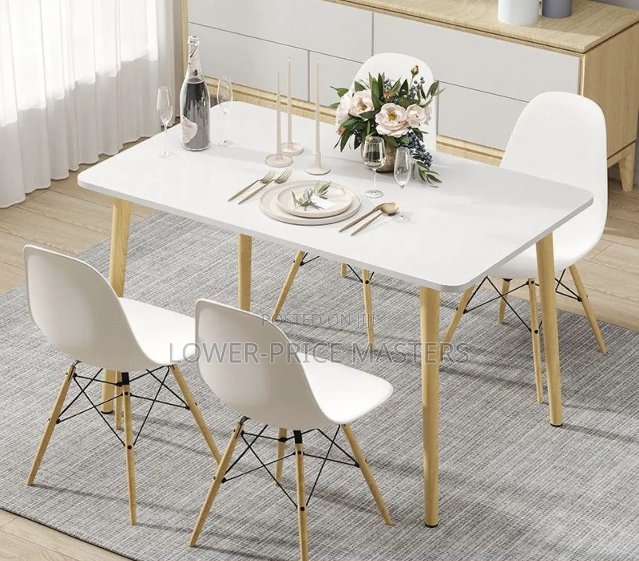 Dining Set 4 Seater Set