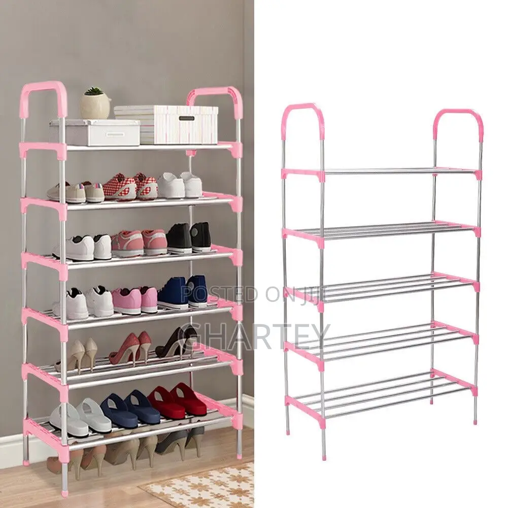 6 Layers Foldable Shoes Organizer