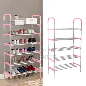 6 Layers Foldable Shoes Organizer