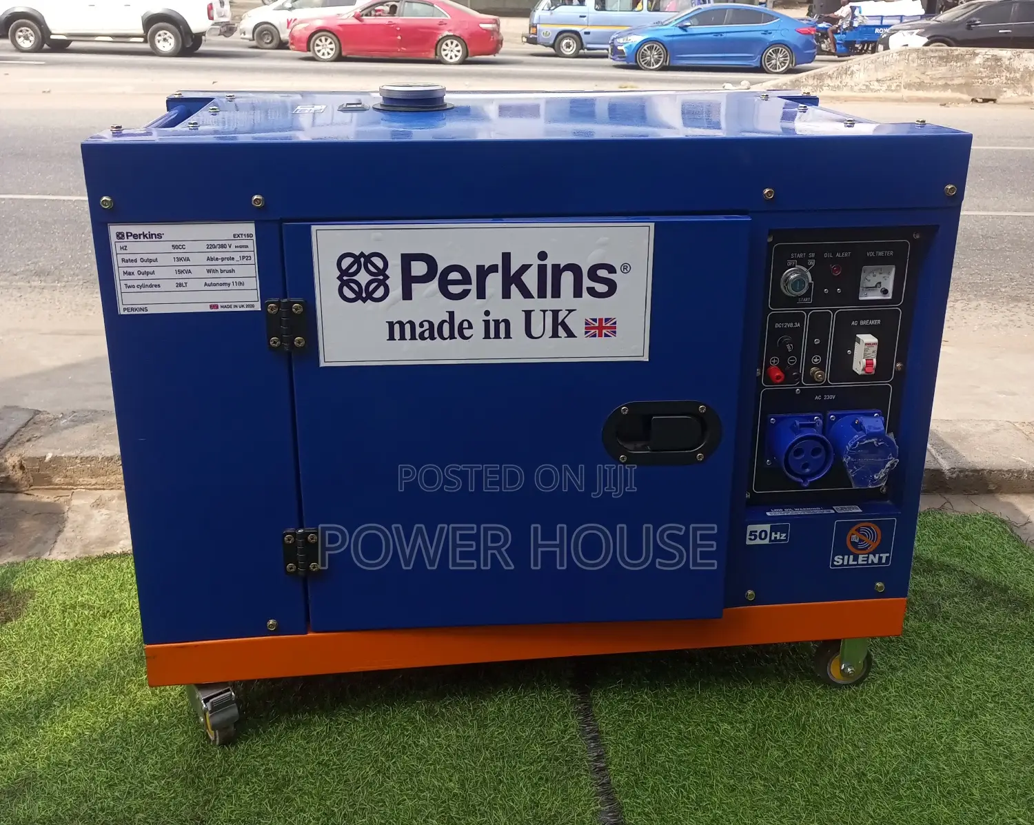 Likable 15kva Perkins Diesel Generator 16500w 230v by UK