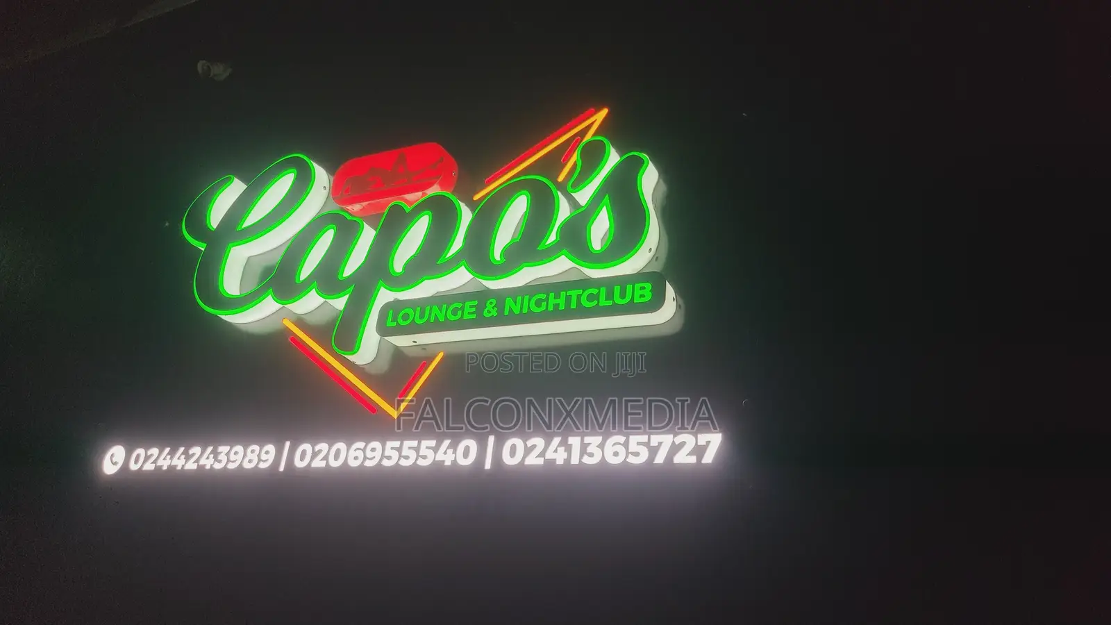 Lounge Nightclub 3D Signage