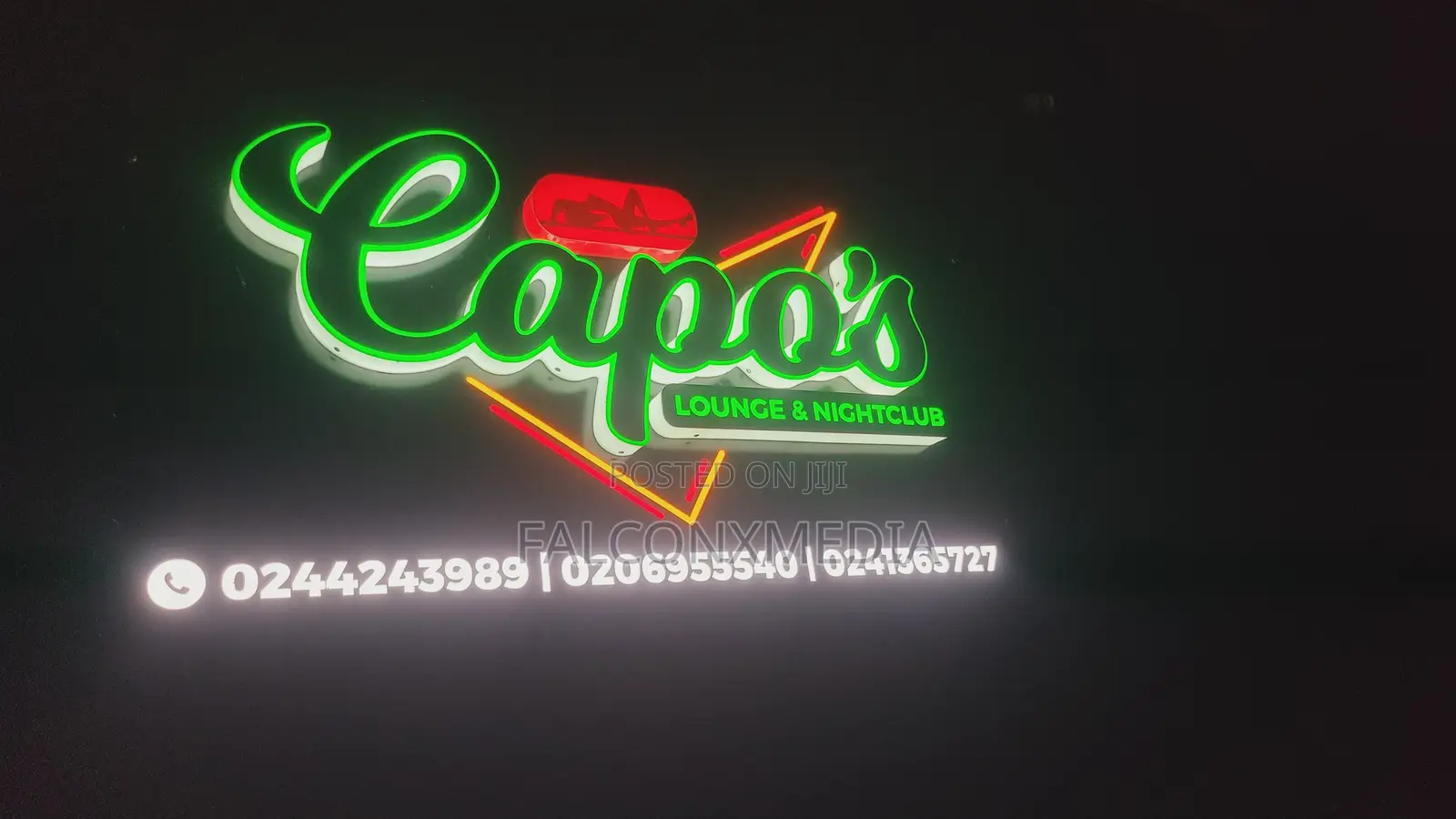 Lounge Nightclub 3D Signage