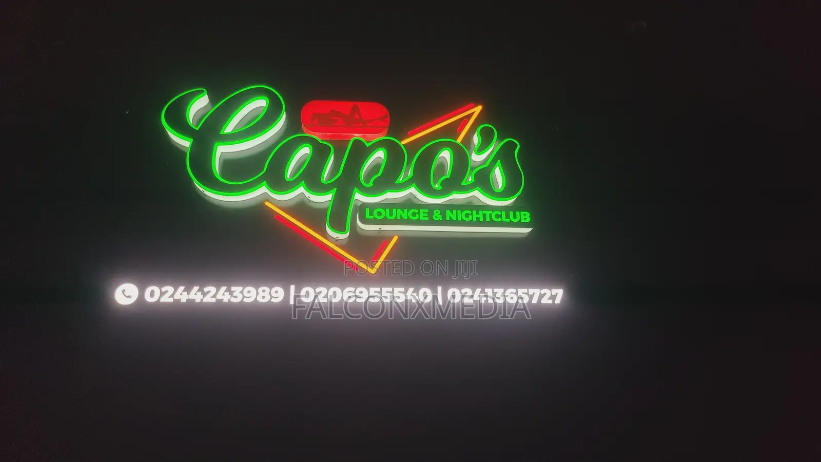 Lounge Nightclub 3D Signage