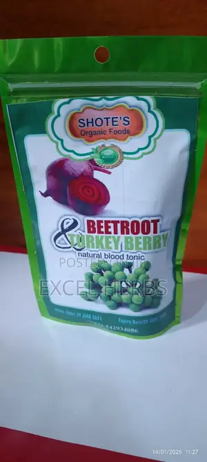 Organic Beetroot and Turkey Berry Powder (100g)