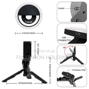Selfie Light With Handheld Tripod