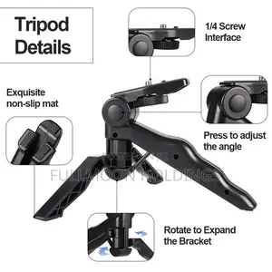 Selfie Light With Handheld Tripod