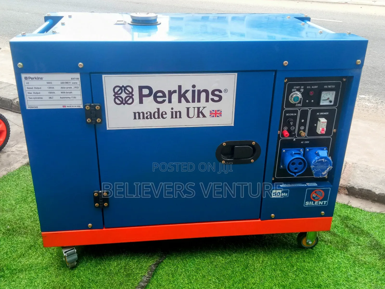 Service Support 15kva Diesel Generator Perkins Generator New