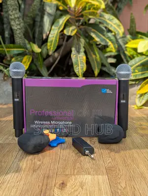 Rechargeable Professional Wireless 2in1 Microphones