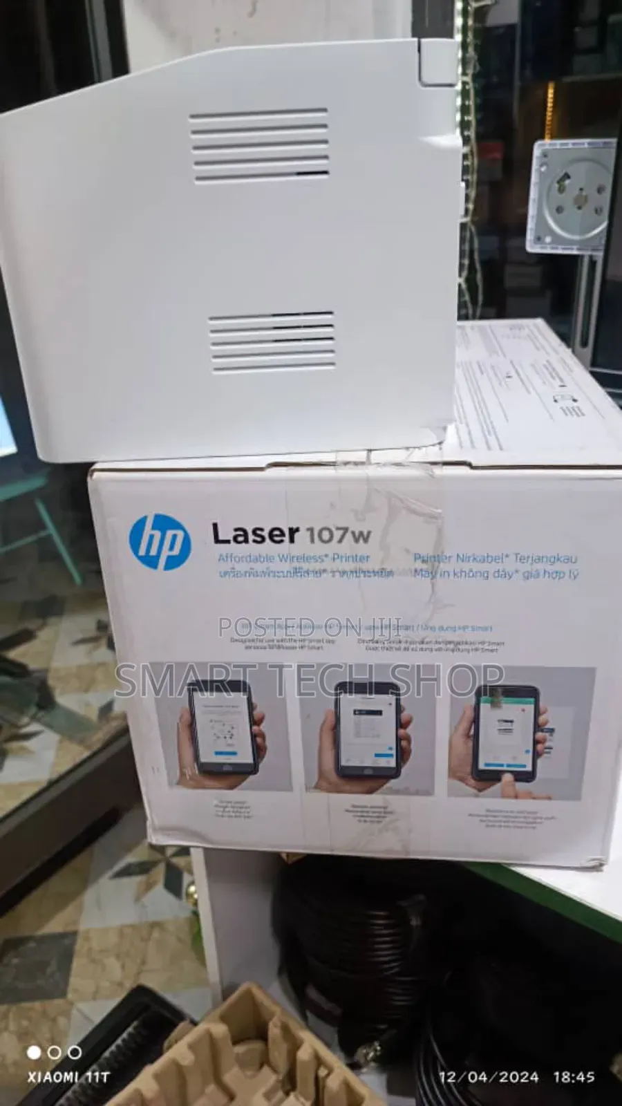 Hp Laserjet 107w Back and White Printer