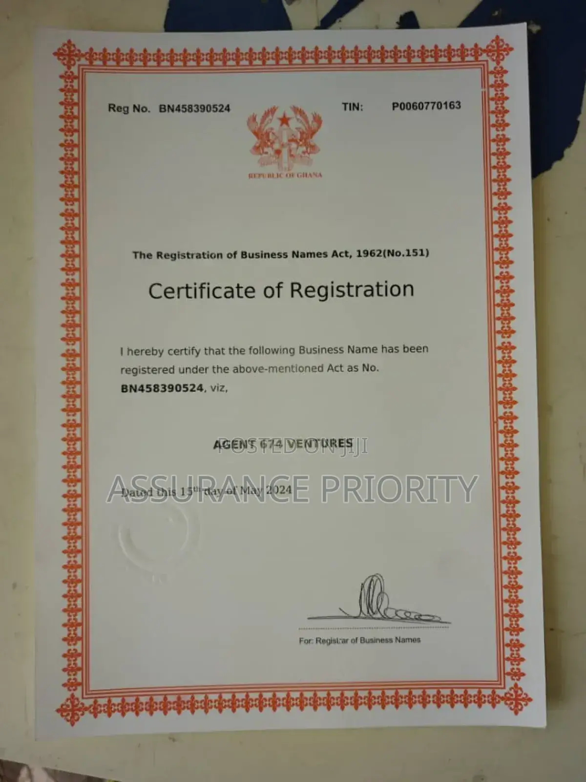 Business Registration