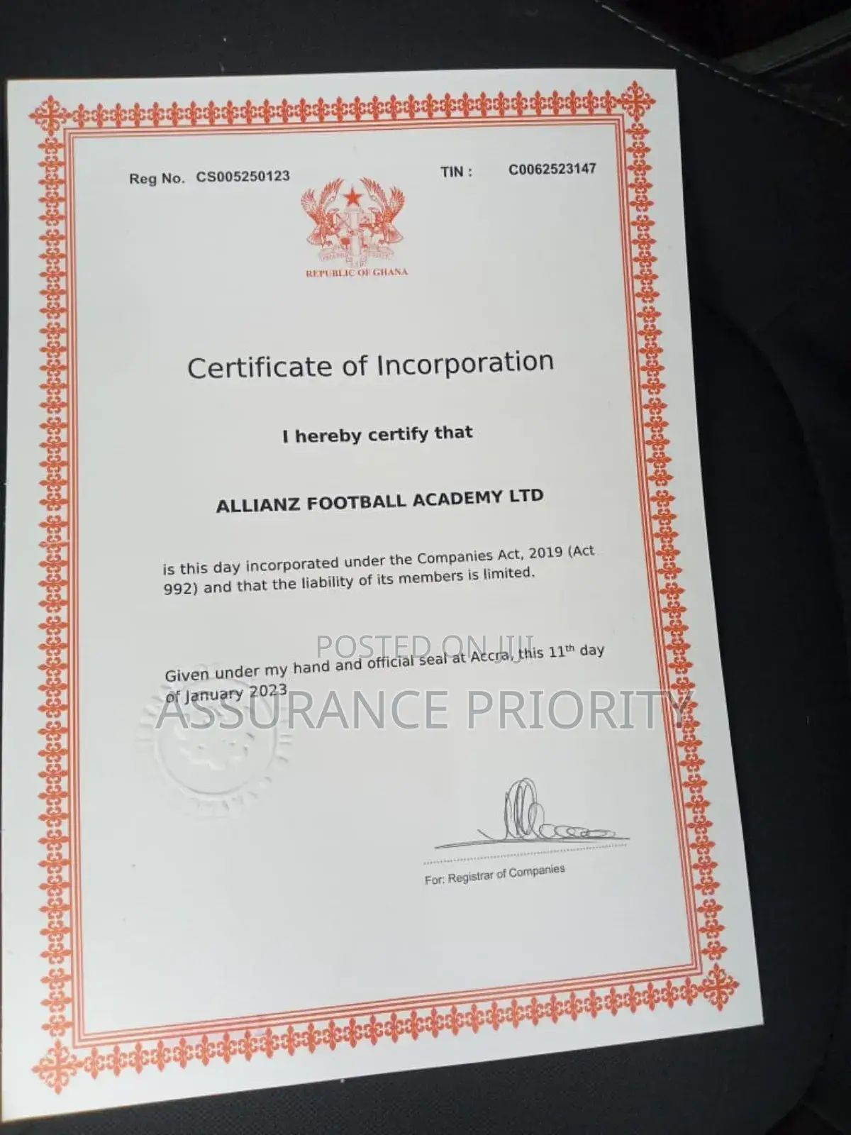 Business Registration