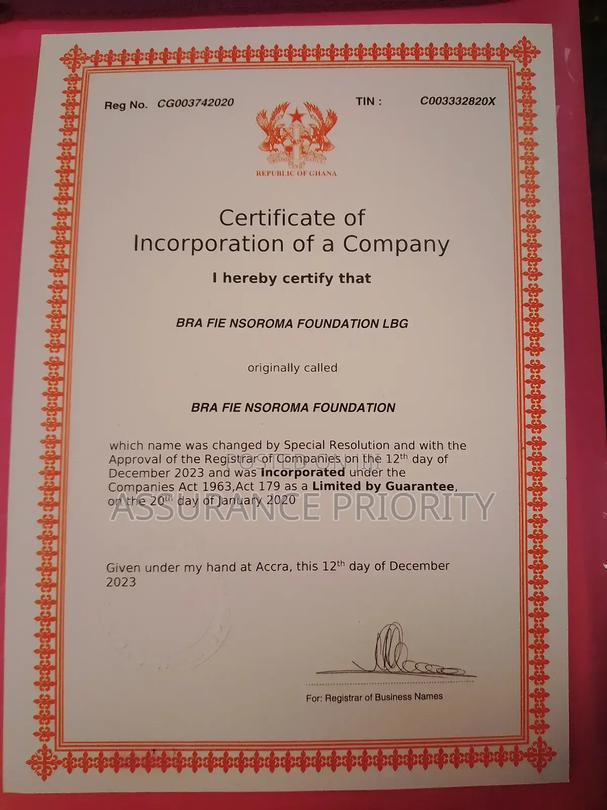 Business Registration