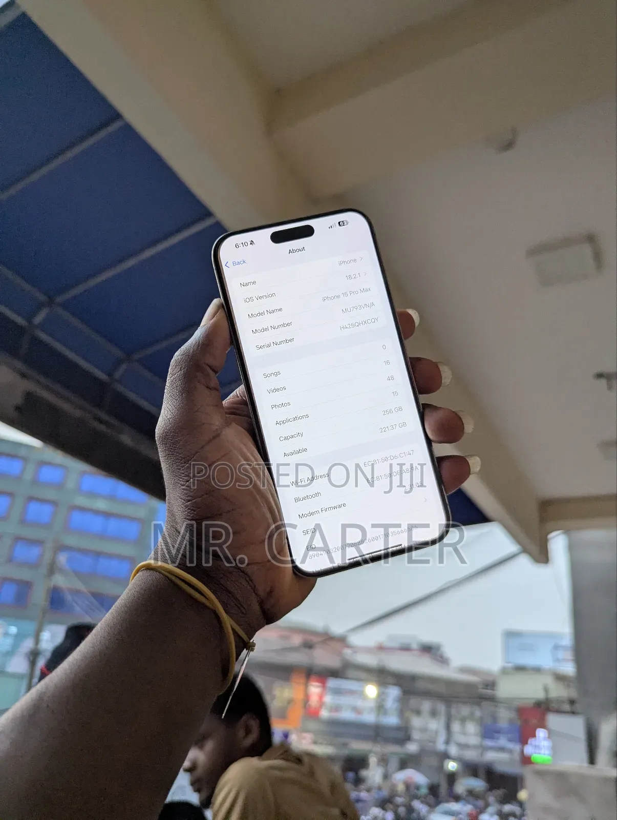 New Apple iPhone 15 Pro Max 256 GB Gray