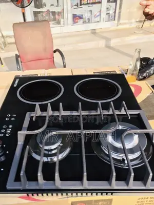 Original Kenwood 2 Gas With 2 Electric Built-in Burner.