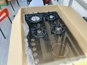 Kenwood 4 Gas With 1 Electric Built-in Burner(Black) 