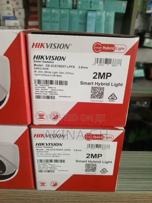 Hikvision 2mp Analog Smart Hybrid Color Camera Ds-2ce76dot