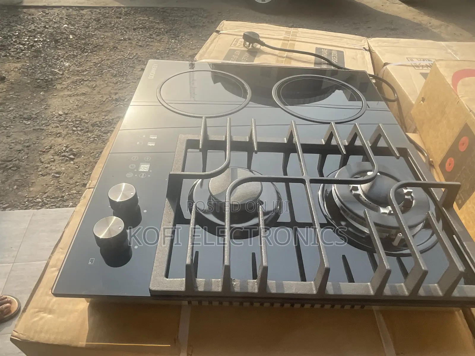 Super Quiet Kenwood 60cm Built In Gas & Electric Cooker
