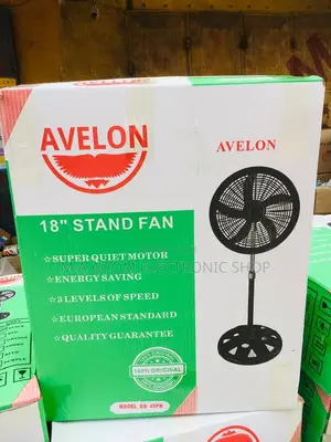 Avelon 2-in-1 18" Standing Fan: Cool Down in Style