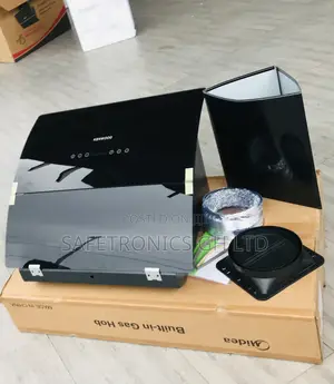 Essential 60cm Heat Extractor Black Glass Kenwood