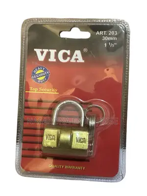 Vica Heavy Duty Hammer Padlocks (30mm) (12 Pcs)