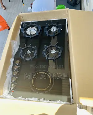 Order Authentic Kenwood 4 Gas With 1 Electric Burner(Black)