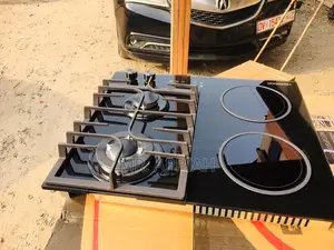 Unique in Box Kenwood 2 Gas With 2 Electric Burner(Black).