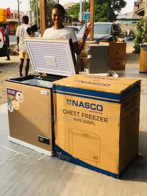 Nasco Chest Freezer 150L: Efficient Food Storage