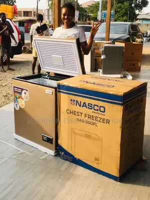 Nasco Chest Freezer 150 Litres:Space-Saving Energy-Efficient