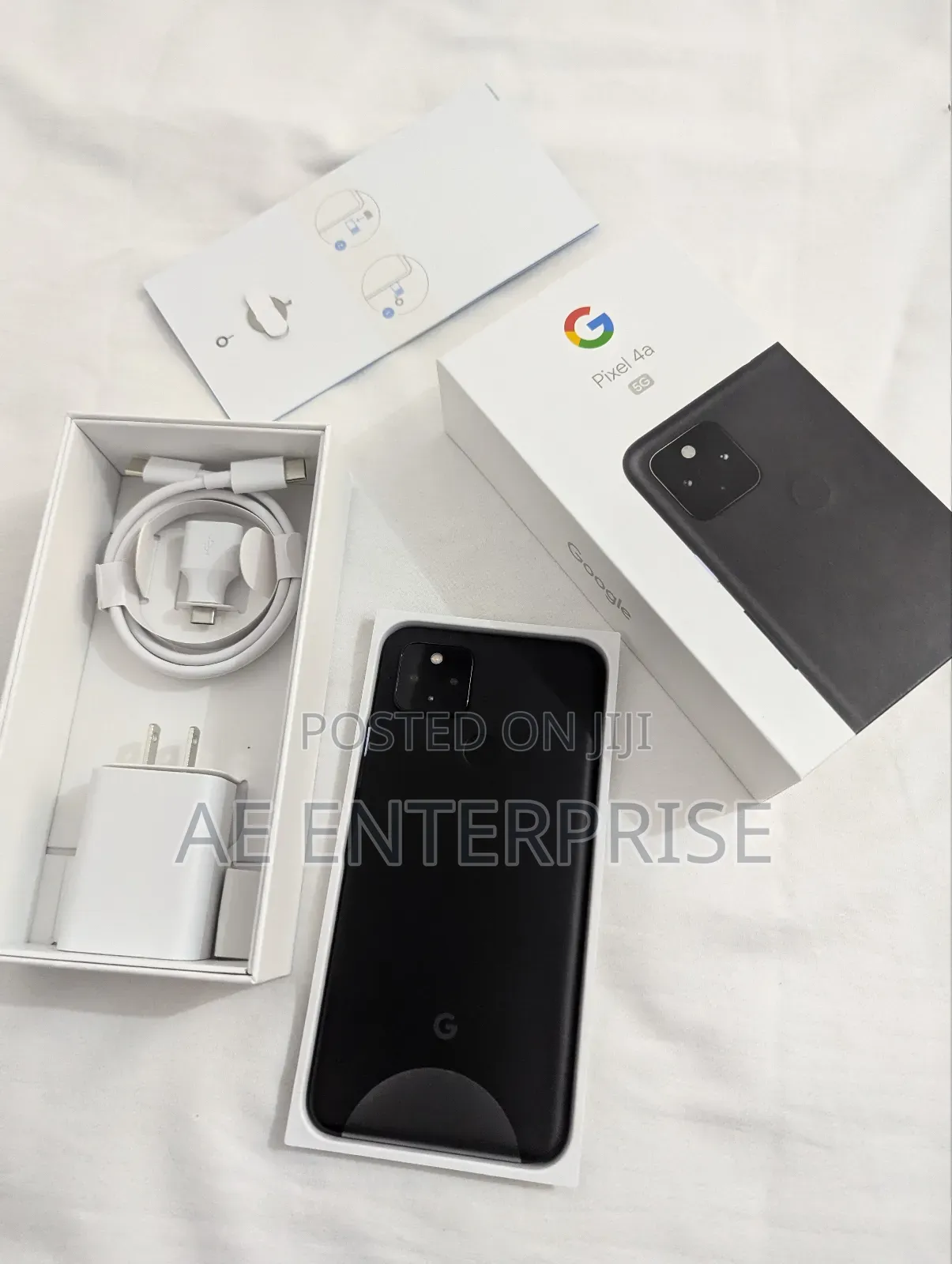New Google Pixel 4a 5G 128 GB Black