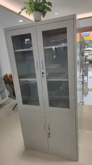 Office Cabinet Half Glass