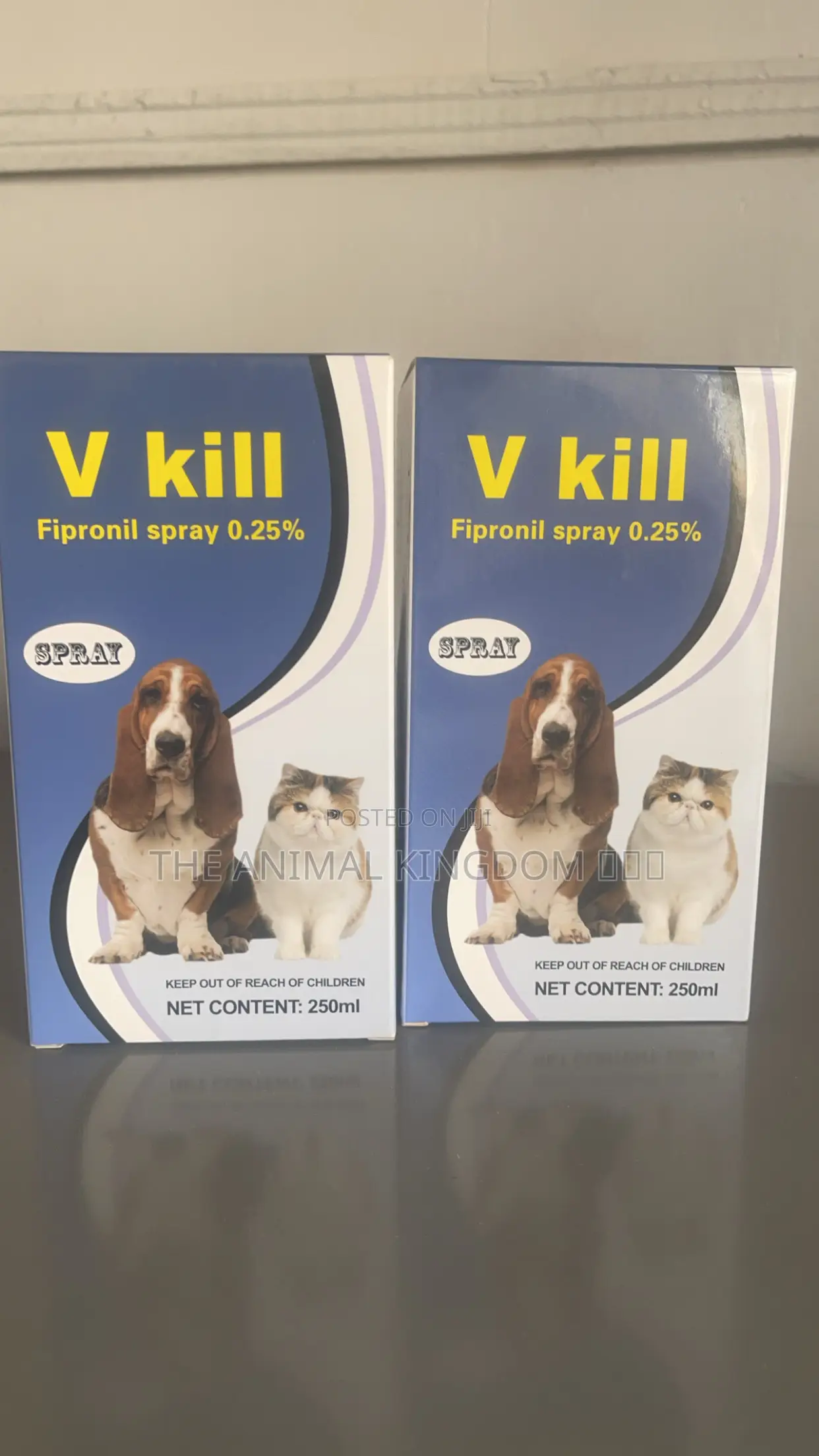 V Kill Fipronil Spray for Tick Fleas