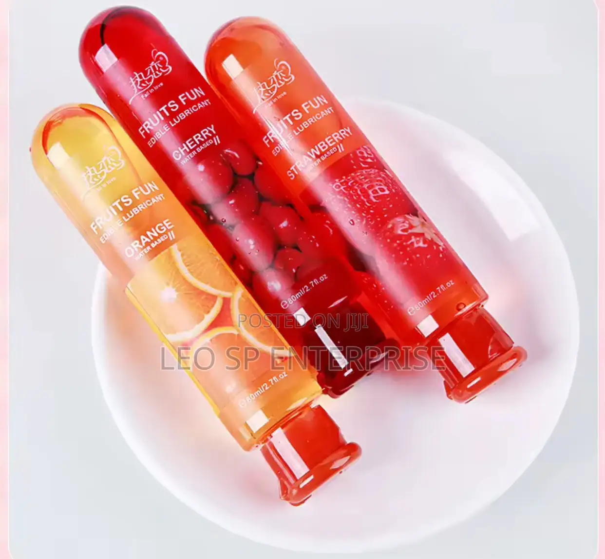 80ML Edible Flavor Water Based Lubricant