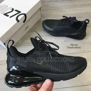 Nike Air Max 270 Black Smooth