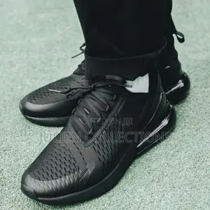 Nike Air Max 270 Black Smooth