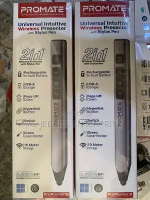 PROMATE Propointer-S Universal Wireless Presenter+Stylus Pen