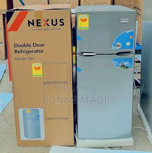 Nexus Nx-140 117 Litres Top Freezer Refrigerator Silver