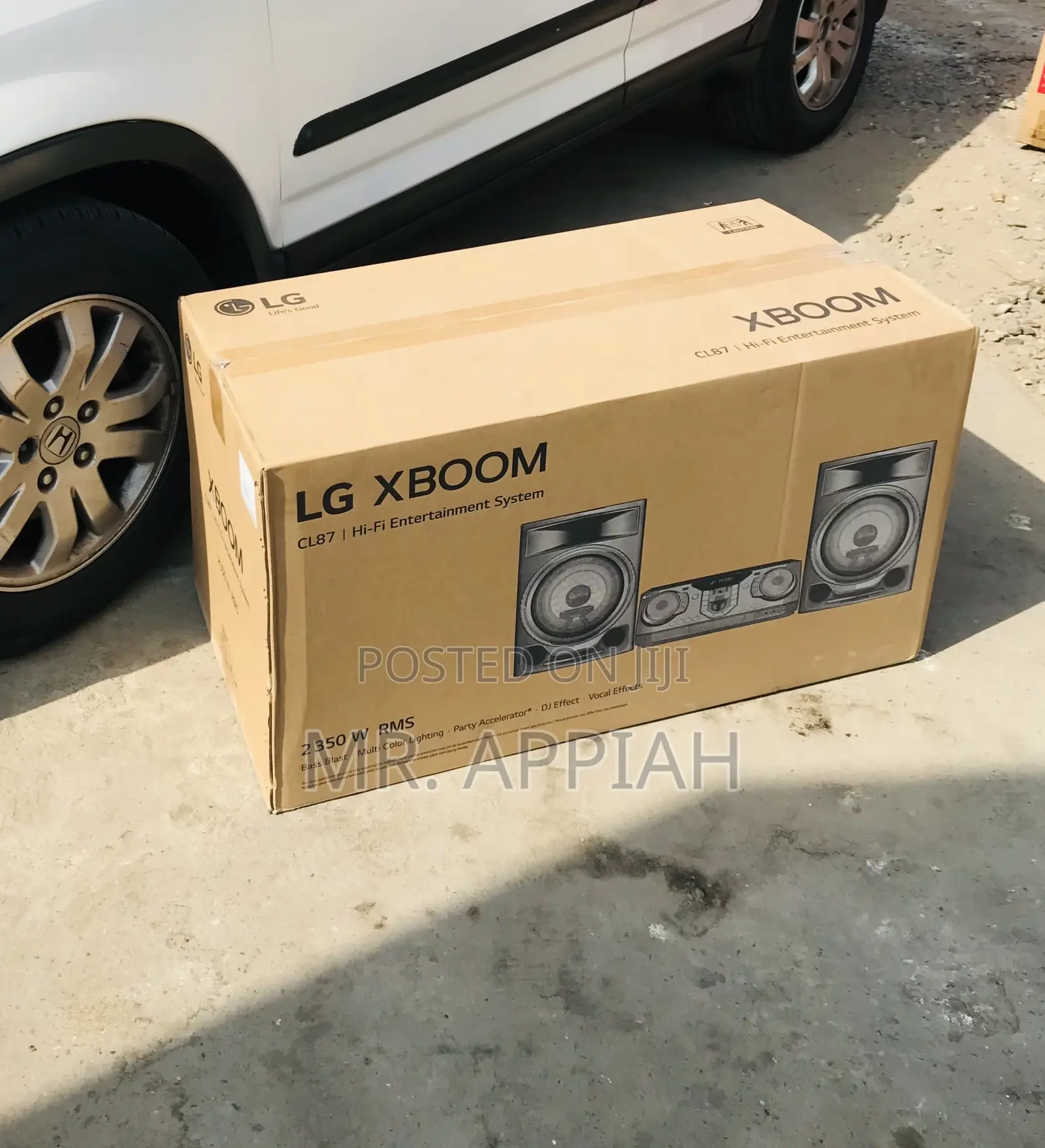 Order Affordable LG X-Boom CJ44 Bluetooth Bass Speaker.
