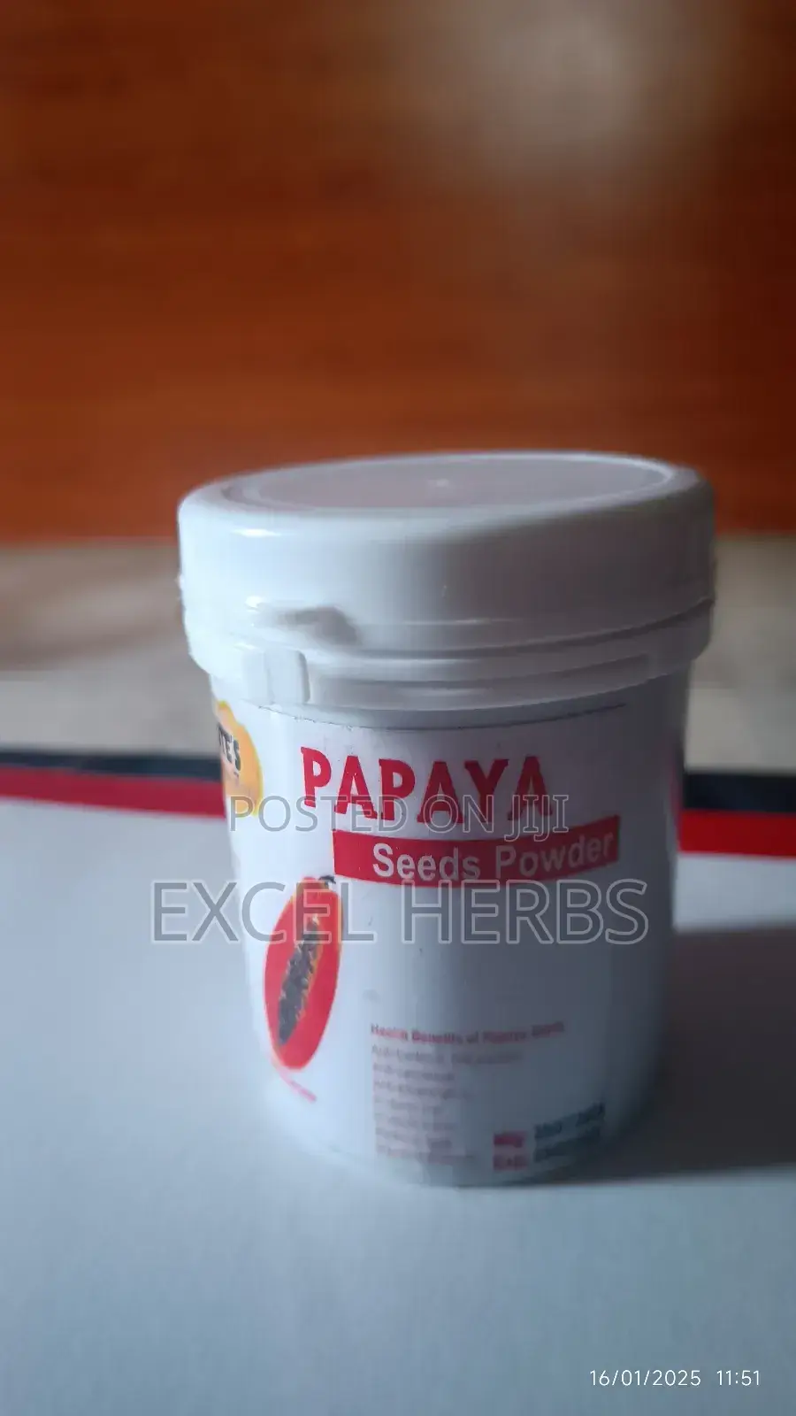 Organic Papaya Seeds Powder 100g
