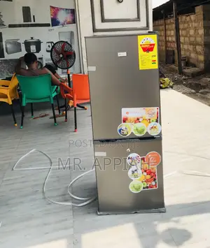 Unique Galaxy GLX-200TM Double Door Electric Fridge(108L).