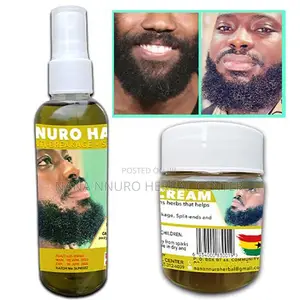 Nnuro Hair Growth Oil - 100ml + Hair Growth Cream - 140g