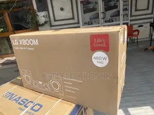 New Karaoke LG CJ44 Xboom 480 Watts Bluetooth Sound System