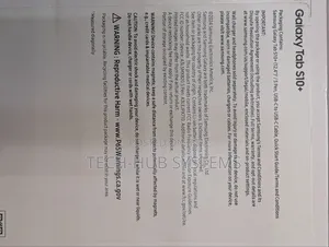 New Samsung Galaxy Tab S10+ 5G 256 GB Gray