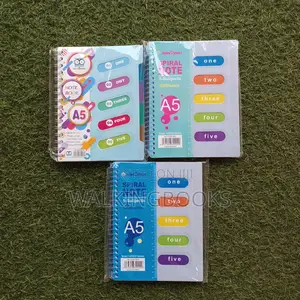 Spiral Notebook 5 Subjects