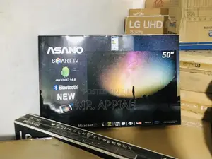 New Asano 50 Inch Uhd Smart Bluetooth Television.